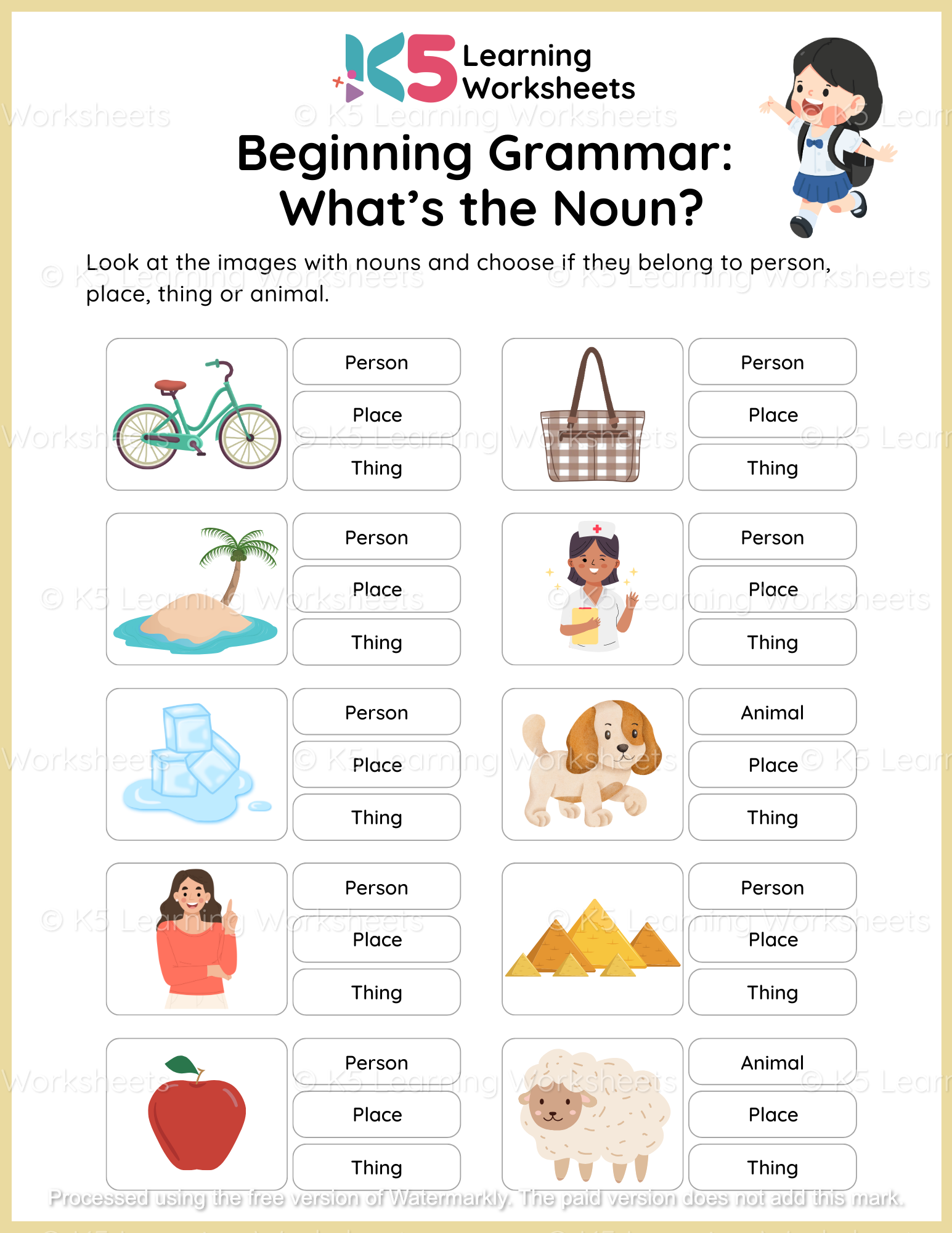 Beginning Grammar: What’s the Noun?