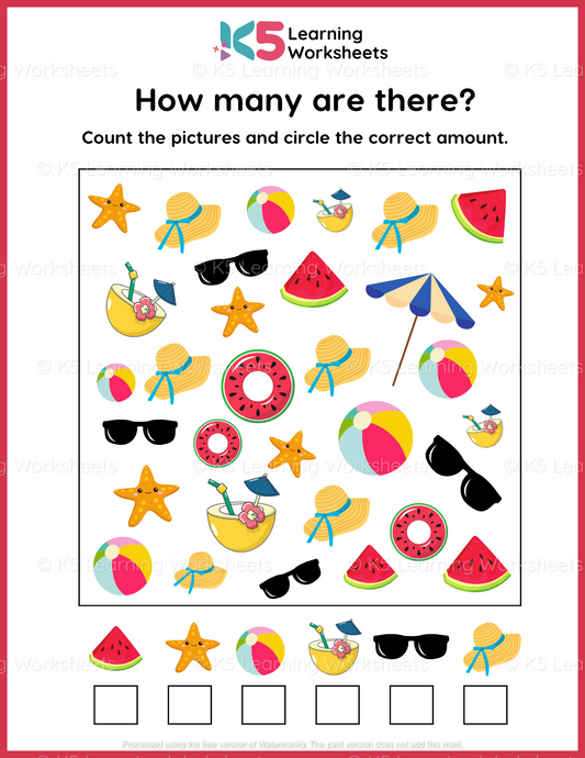 How Many Are There? Summer Edition