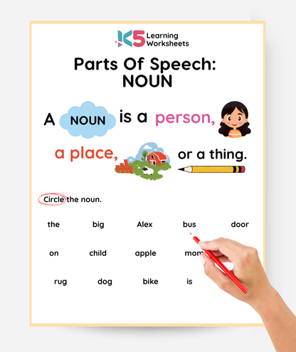 Noun Worksheets