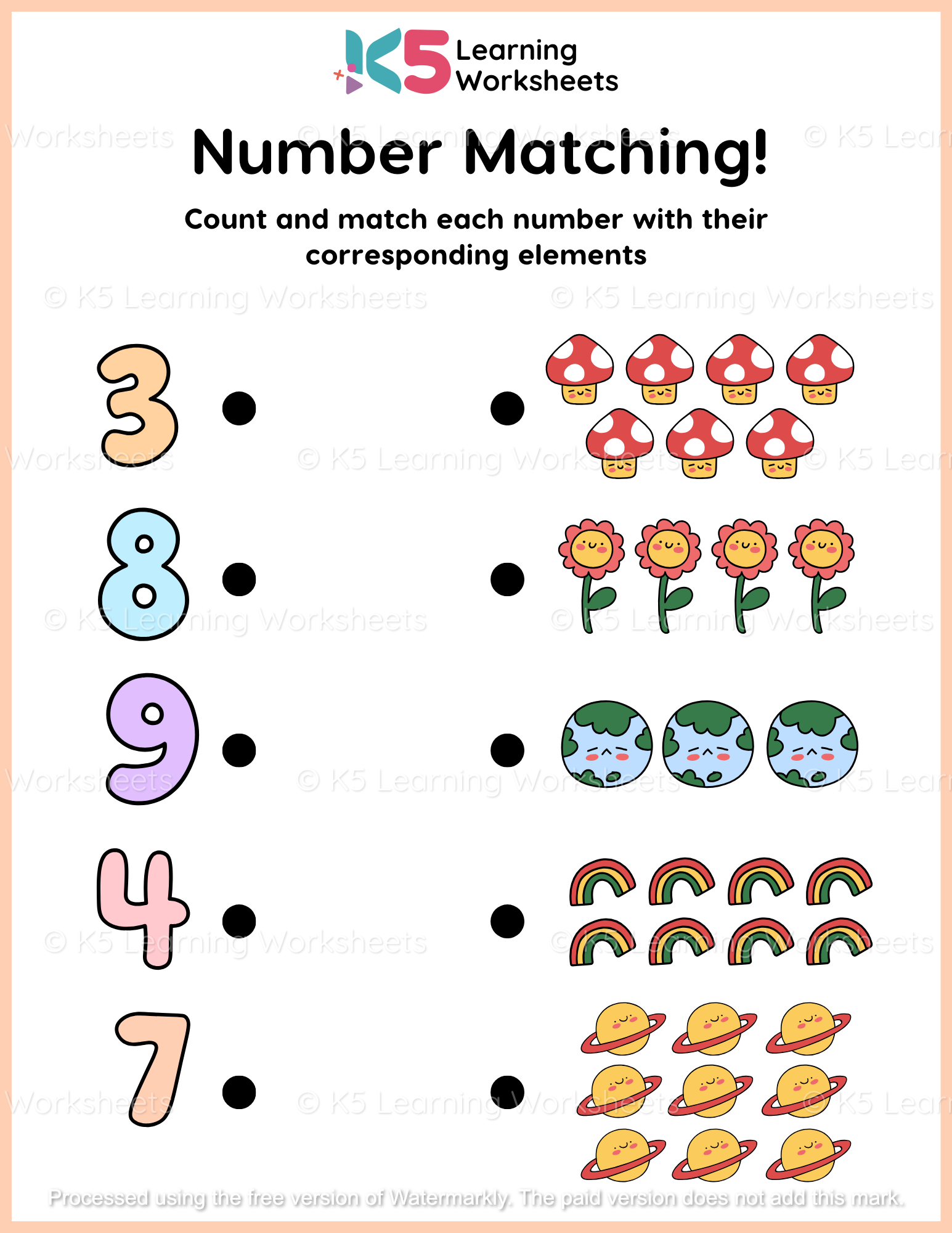 Number Matching